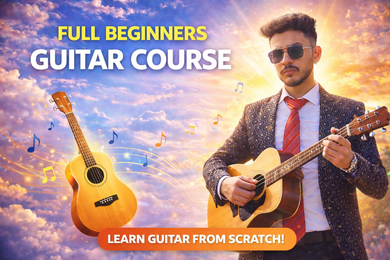 Complete Beginner Guitar Course (Acoustic)